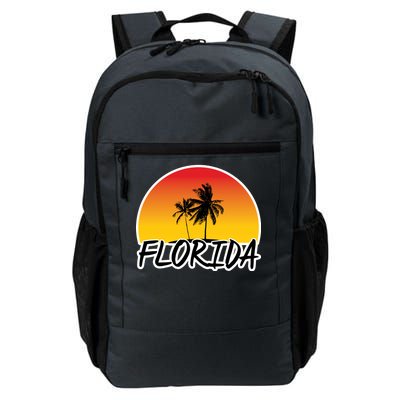 Florida Sunset Palm trees  Daily Commute Backpack