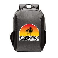 Florida Sunset Palm trees  Vector Backpack