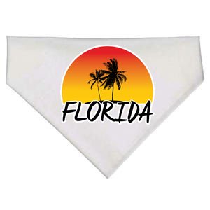 Florida Sunset Palm trees  USA-Made Doggie Bandana