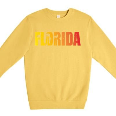 Florida Sunshine Logo Premium Crewneck Sweatshirt