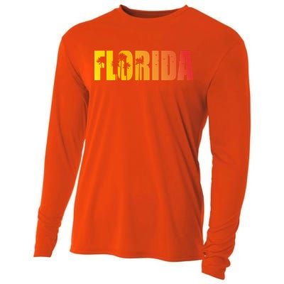 Florida Sunshine Logo Cooling Performance Long Sleeve Crew