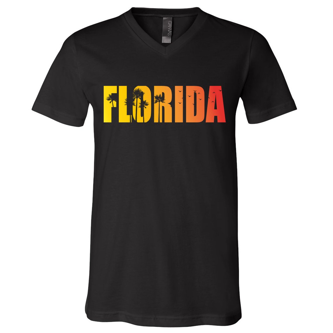 Florida Sunshine Logo V-Neck T-Shirt