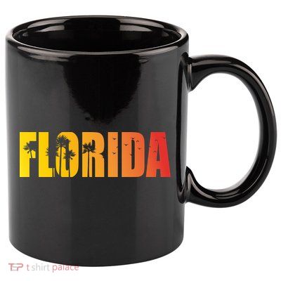 Florida Sunshine Logo 11oz C Handle Ceramic Mug