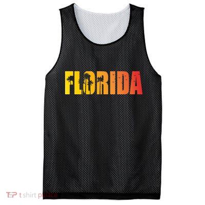Florida Sunshine Logo Mesh Reversible Basketball Jersey Tank