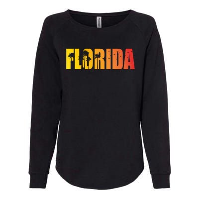 Florida Sunshine Logo Womens California Wash Sweatshirt