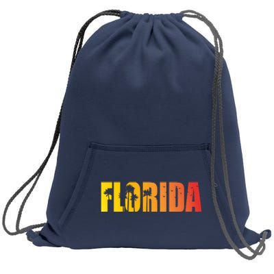 Florida Sunshine Logo Sweatshirt Cinch Pack Bag