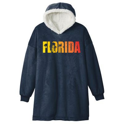 Florida Sunshine Logo Hooded Wearable Blanket