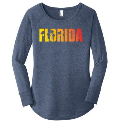 Florida Sunshine Logo Women's Perfect Tri Tunic Long Sleeve Shirt