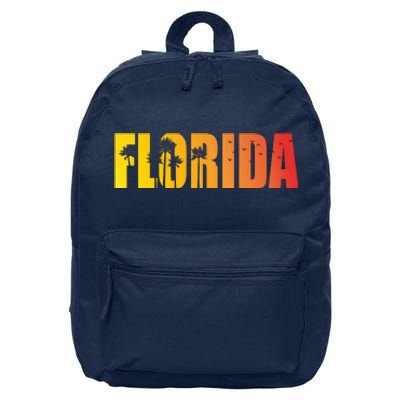 Florida Sunshine Logo 16 in Basic Backpack