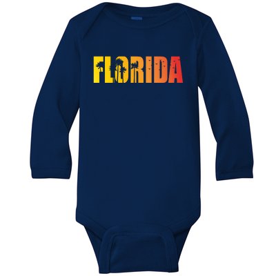 Florida Sunshine Logo Baby Long Sleeve Bodysuit