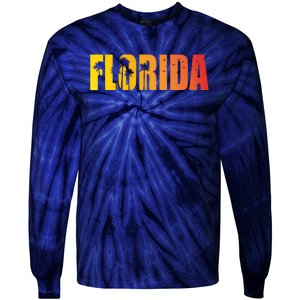 Florida Sunshine Logo Tie-Dye Long Sleeve Shirt