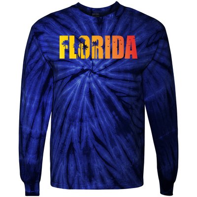 Florida Sunshine Logo Tie-Dye Long Sleeve Shirt