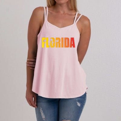 Florida Sunshine Logo Women's Strappy Tank