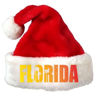 Florida Sunshine Logo Premium Christmas Santa Hat