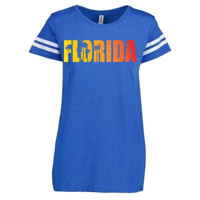 Florida Sunshine Logo Enza Ladies Jersey Football T-Shirt