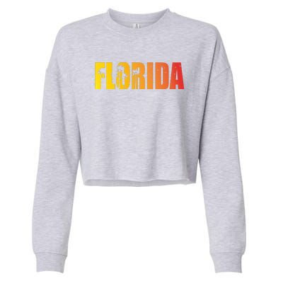 Florida Sunshine Logo Cropped Pullover Crew