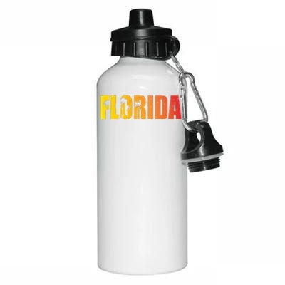 Florida Sunshine Logo Aluminum Water Bottle