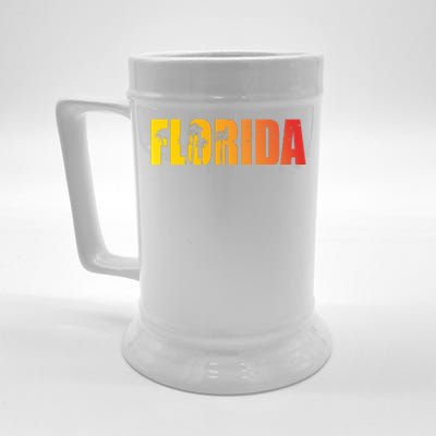 Florida Sunshine Logo Beer Stein