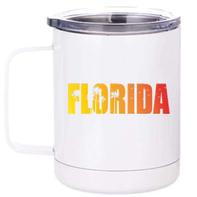 Florida Sunshine Logo 12 oz Stainless Steel Tumbler Cup