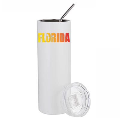 Florida Sunshine Logo Stainless Steel Tumbler