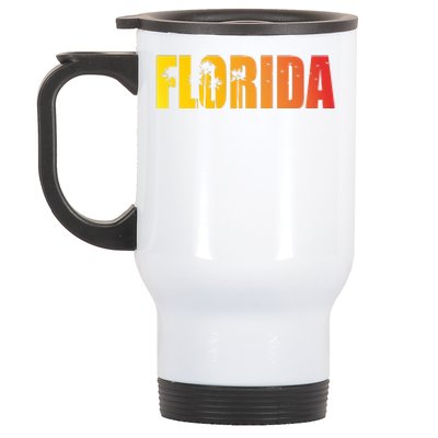 Florida Sunshine Logo Stainless Steel Travel Mug