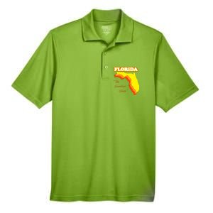 Florida The Sunshine State Men's Origin Performance Pique Polo