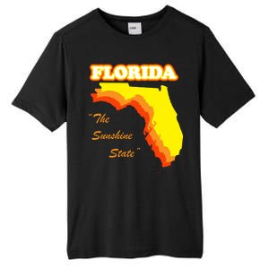 Florida The Sunshine State Tall Fusion ChromaSoft Performance T-Shirt