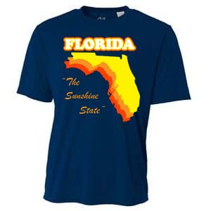 Florida The Sunshine State Cooling Performance Crew T-Shirt