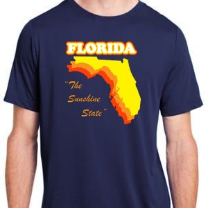 Florida The Sunshine State Adult ChromaSoft Performance T-Shirt