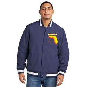 Florida The Sunshine State Insulated Varsity Jacket