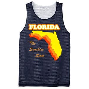 Florida The Sunshine State Mesh Reversible Basketball Jersey Tank