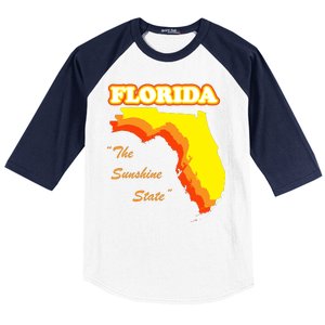 Florida The Sunshine State Baseball Sleeve Shirt