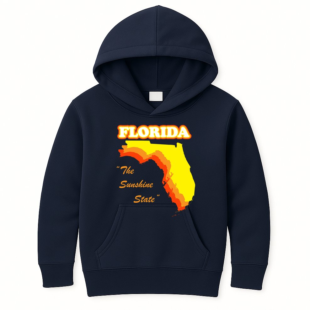 Florida The Sunshine State Kids Hoodie