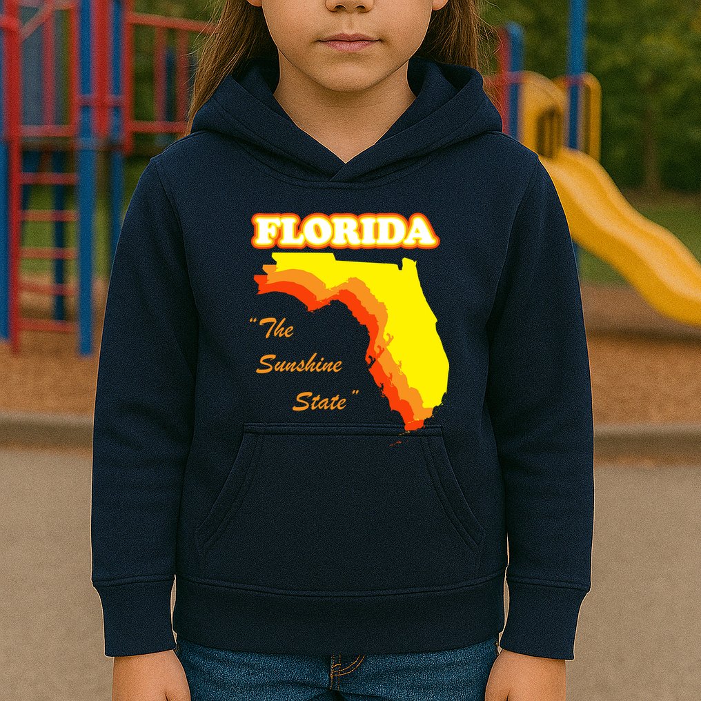 Florida The Sunshine State Kids Hoodie