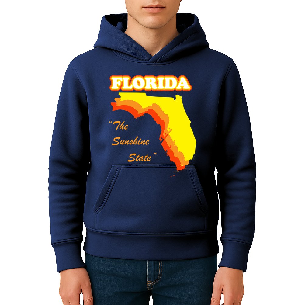 Florida The Sunshine State Kids Hoodie