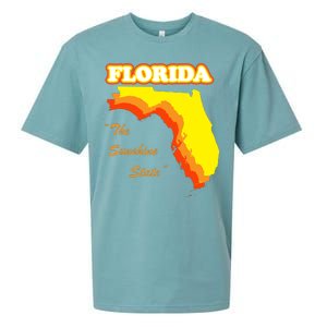 Florida The Sunshine State Sueded Cloud Jersey T-Shirt