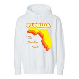 Florida The Sunshine State Garment-Dyed Fleece Hoodie