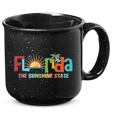 Florida The Sunshine State Colorful 15oz Campfire Ceramic Mug