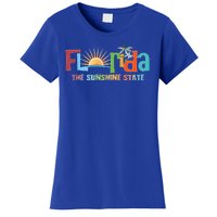 Florida The Sunshine State Colorful Women's T-Shirt