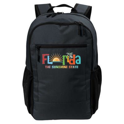 Florida The Sunshine State Colorful Daily Commute Backpack