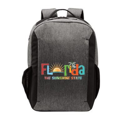 Florida The Sunshine State Colorful Vector Backpack