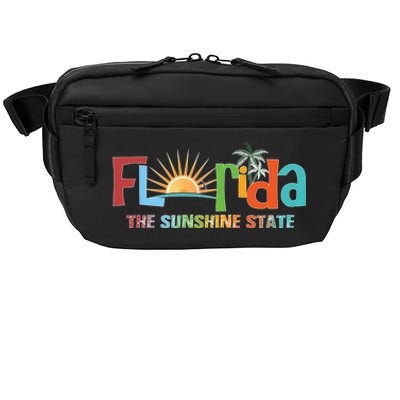 Florida The Sunshine State Colorful Crossbody Pack