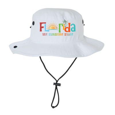 Florida The Sunshine State Colorful Legacy Cool Fit Booney Bucket Hat