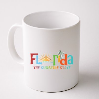 Florida The Sunshine State Colorful Coffee Mug