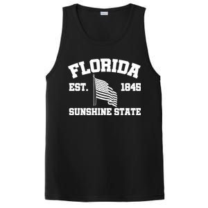 Florida The Sunshine State Est. 1845 PosiCharge Competitor Tank