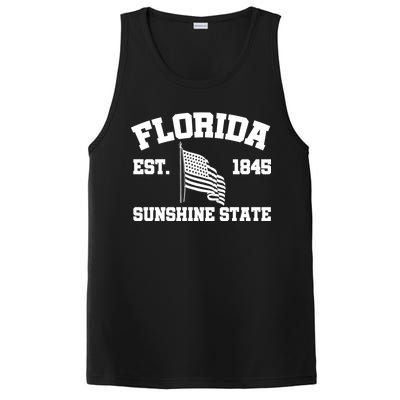 Florida The Sunshine State Est. 1845 PosiCharge Competitor Tank