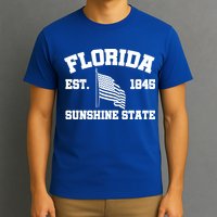 Florida The Sunshine State Est. 1845 T-Shirt