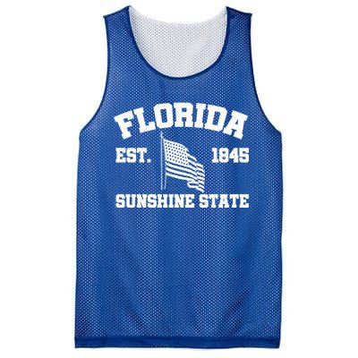 Florida The Sunshine State Est. 1845 Mesh Reversible Basketball Jersey Tank