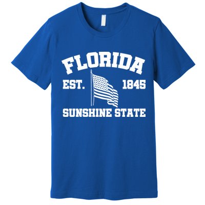 Florida The Sunshine State Est. 1845 Premium T-Shirt