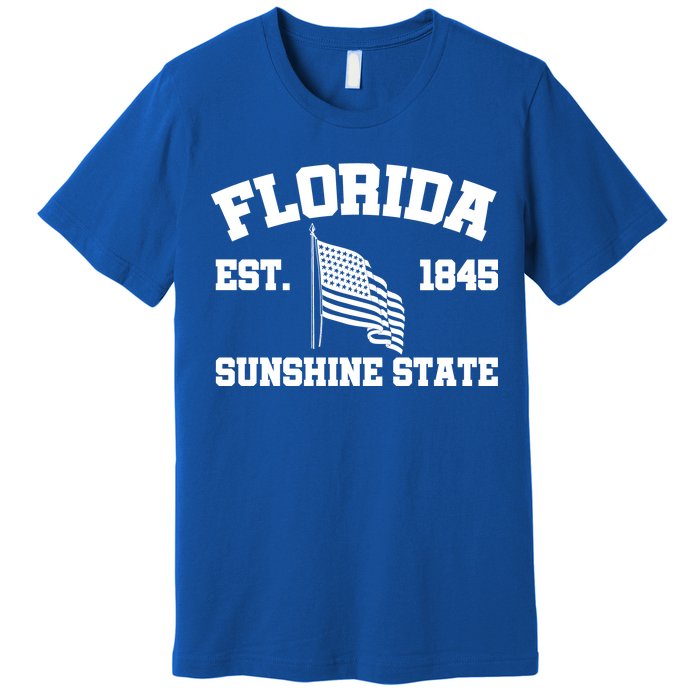 Florida The Sunshine State Est. 1845 Premium T-Shirt